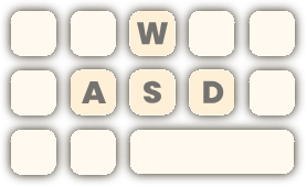 WASD keys